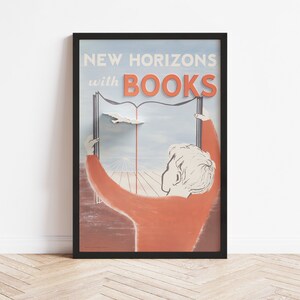 Nuevos horizontes: Impresión Giclée de estilo vintage de 1951