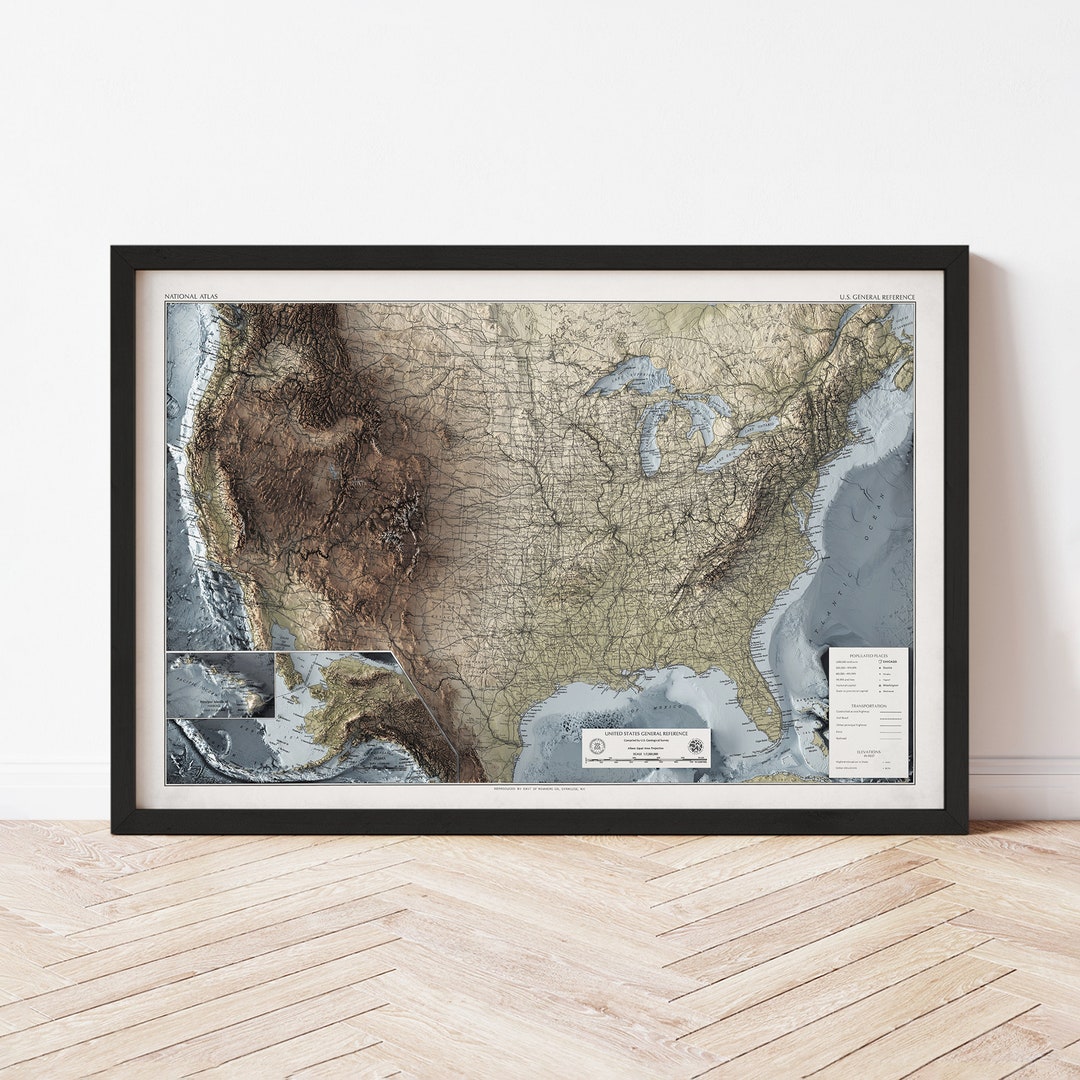 United States Map Wall Art Print - Il 1080xN.4178127703 Tlrc