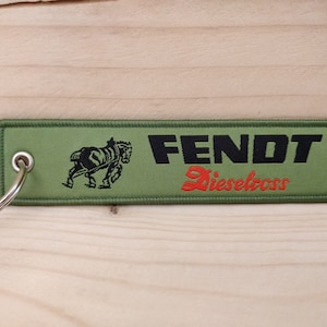 Fendt Dieselross keyring tractor tractor machine vintage car one-man system trailer