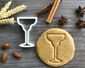 Glass Margarita Cookie Cutter Fondant Cake Decorating UK Seller