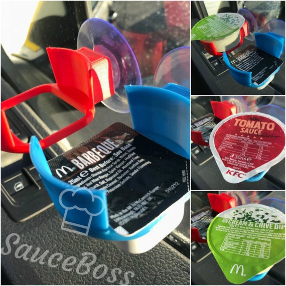 SauceBoss DipClip, In-Car Sauce Holder