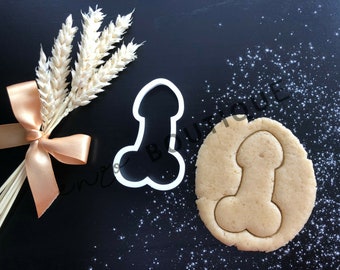Funny 3PCS Stainless Willy Penis Cookie Cutter Baking Biscuit Fondant Cake Mold