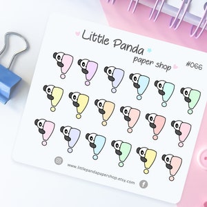 Adesivi Planner importanti - Adesivi Planner carini per pianificatori, diario, diario - Adesivi per pianificatori Kawaii - Foglio adesivo Planner - 066