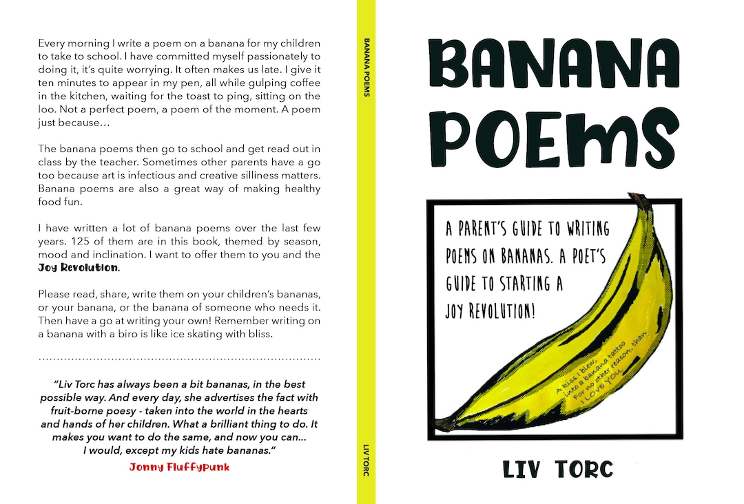 Banana Poems Etsy UK