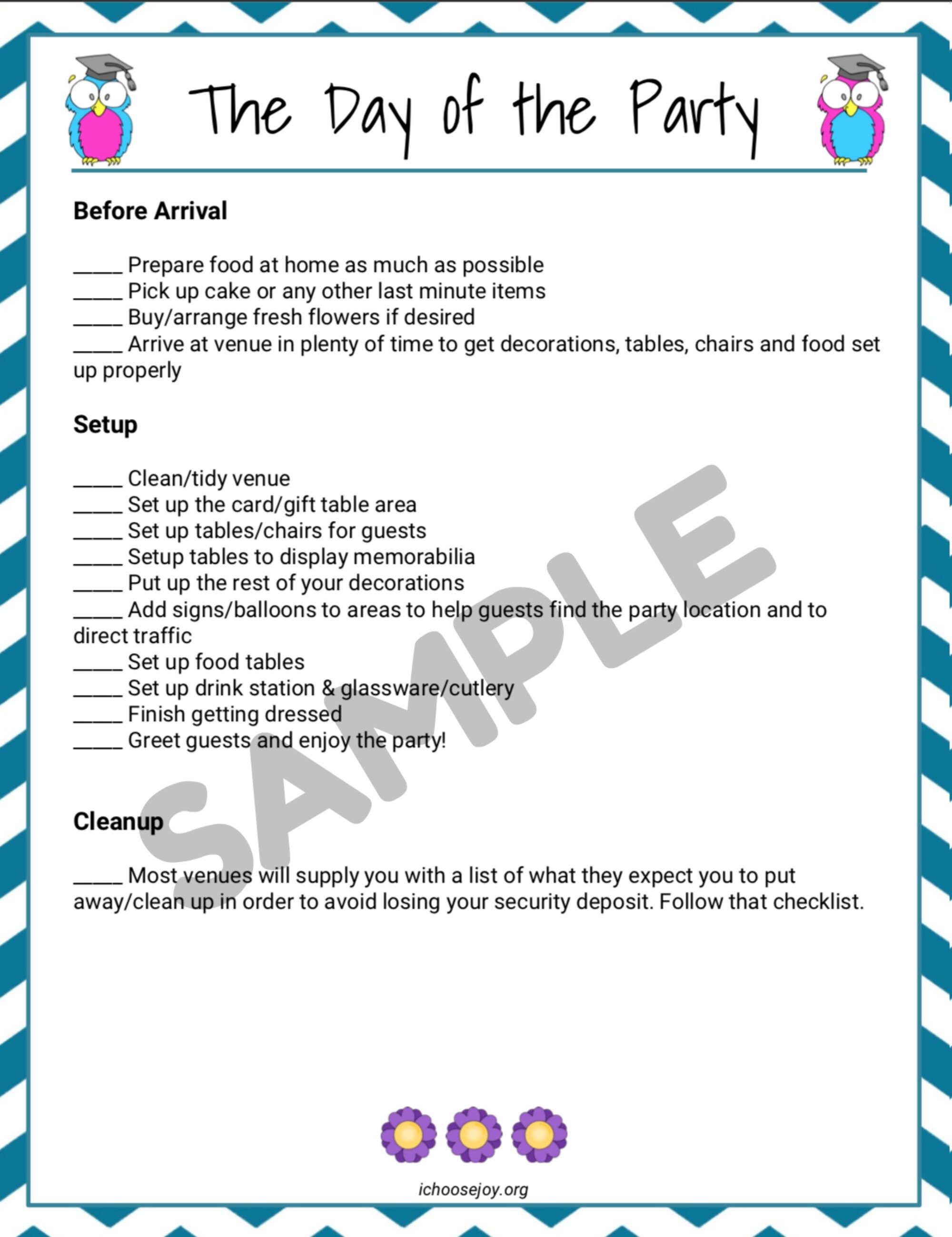 Graduation Open House and Party Planning 25Page Guide Etsy España