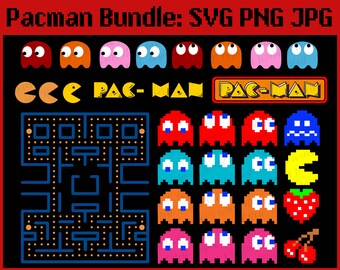Pacman Scrapbook Etsy