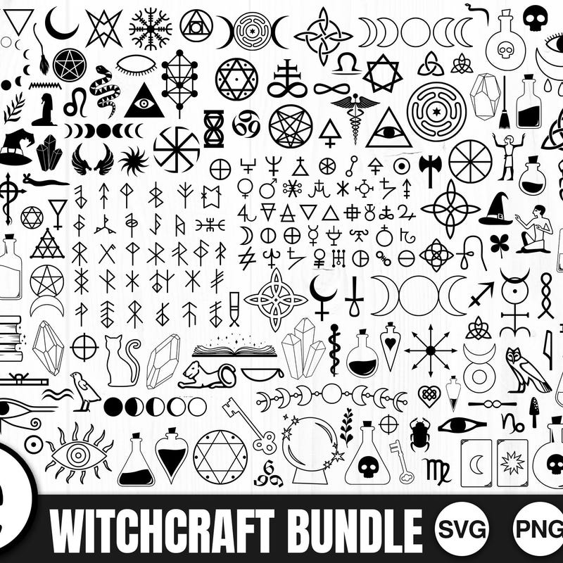Alchemy Icons and Symbols - Etsy