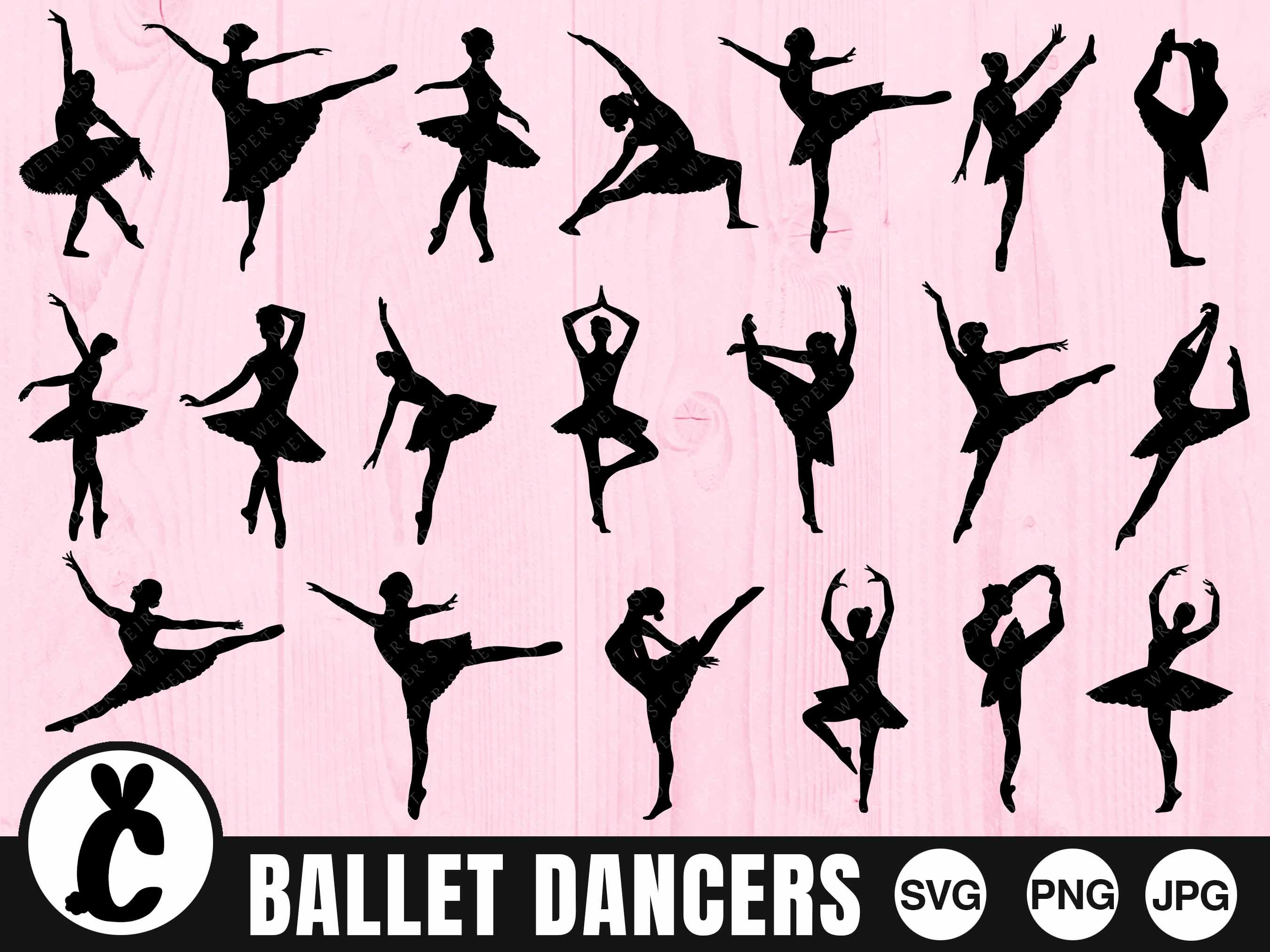 Design PNG E SVG De Pose De Bailarina De Braços Abertos Para Camisetas