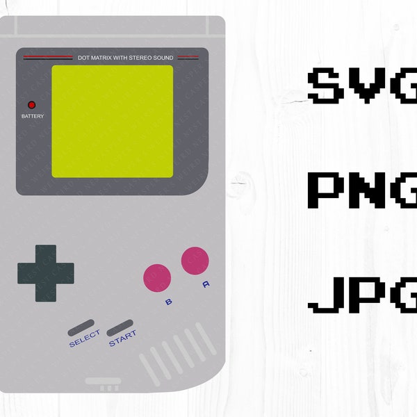 Game Device - SVG, PNG, JPG, Digital Cut Files, Instant Download, Commercial Use, Transparent Background, Cricut File, Gaming Svg, Clipart