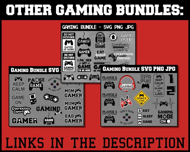 Game Controller SVG Bundle – Retro Gamepad Designs (digital Download ...