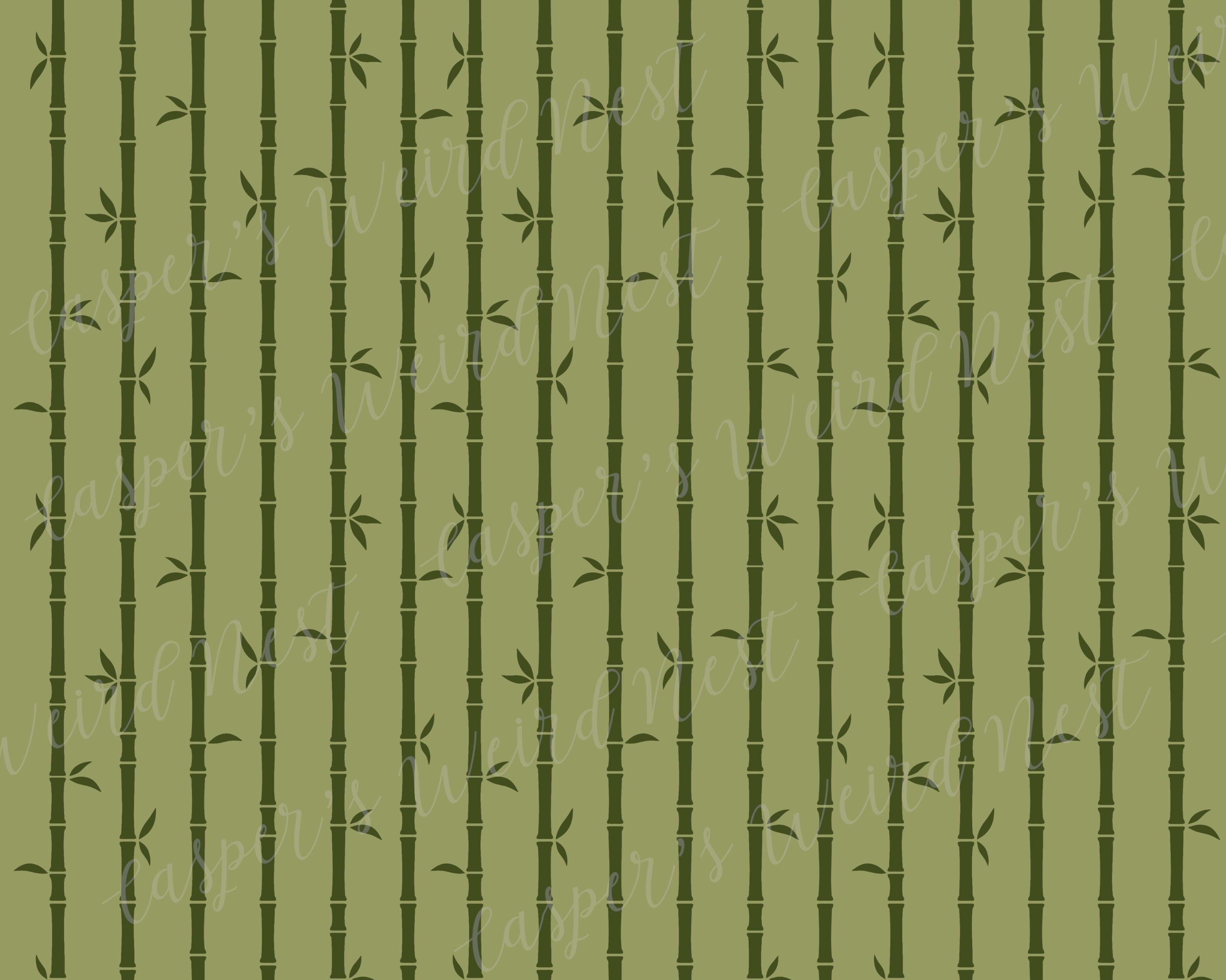Bamboo Pattern, Seamless Design, Commercial Use (digital Cut File) - Etsy