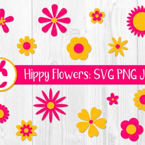 Hippie Flower PNG Transparent Images Free Download