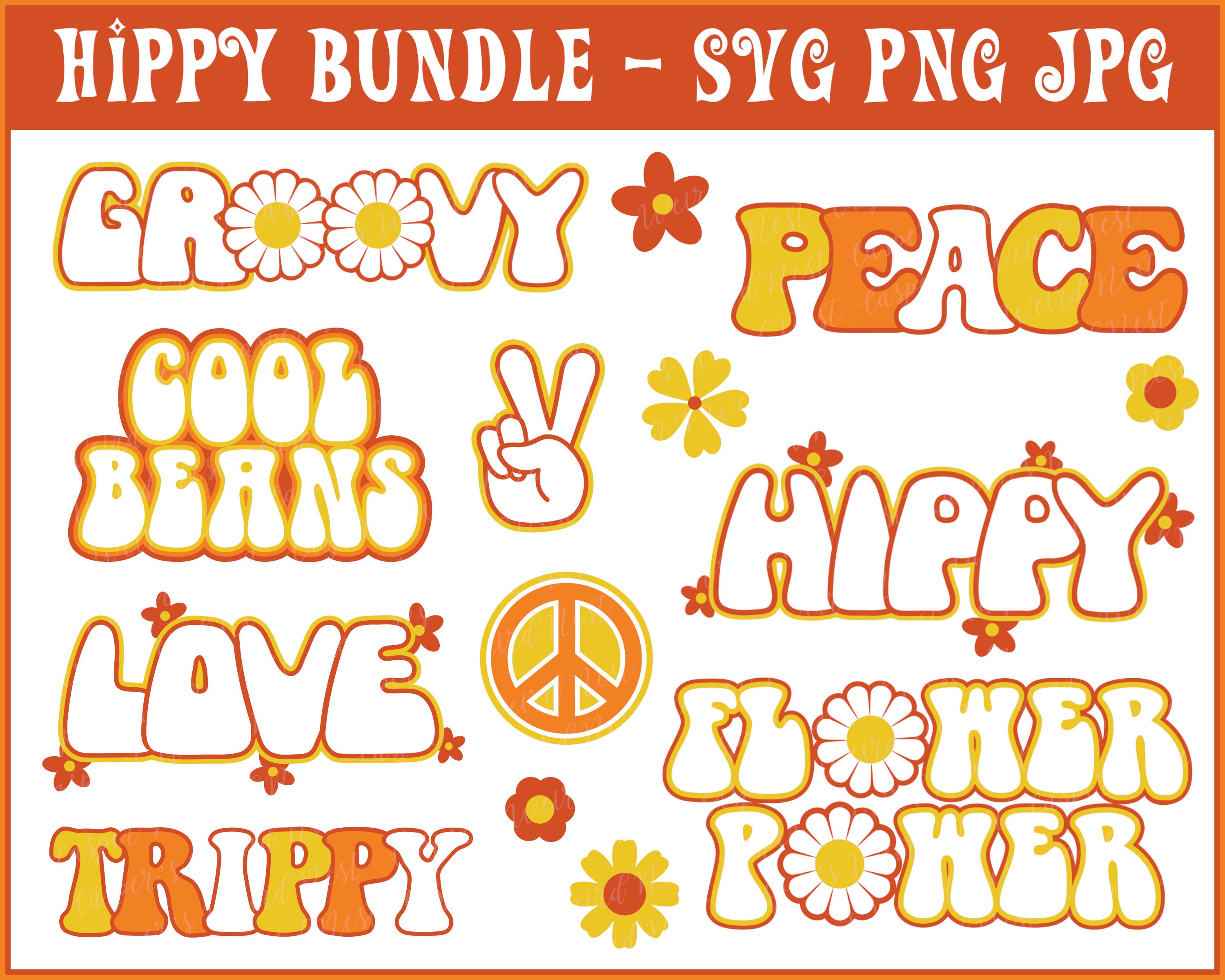 Hippie Png 6 Image - Transparent Background Hippy Clipart,Hippie