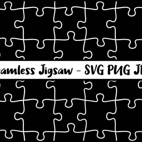 Jigsaw Pieces Bundle SVG PNG JPG Commercial Use Instant - Etsy
