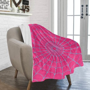 Spidey Gwen Web Decke Ultraweiche Micro-Fleece Decke