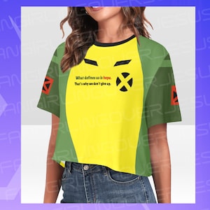 A Rogue Hero - All Over Print Unisex/Women&#39;s/Crop Tee (see description for important shipping notes)