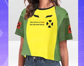 A Rogue Hero - All Over Print Unisex/Women's/Crop Tee (see description for important shipping notes)