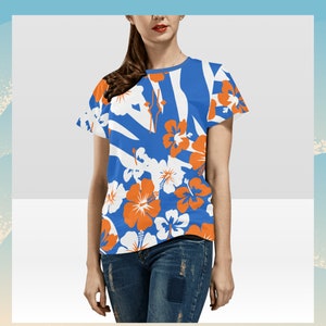 Snips&#39; Hawaiian Print Unisex Shirt - Ahsoka Inspired