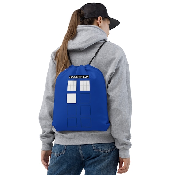 TARDIS Drawstring Bag - Etsy display picture 1