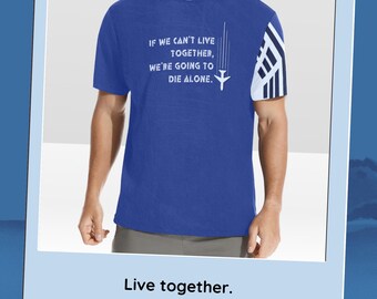 LOST Show "Live Together" Psalm 23-Inspired Unisex T-Shirt