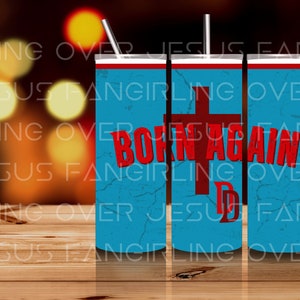 Daredevil is Born Again (3 design options!) 20 oz. Skinny Tumbler