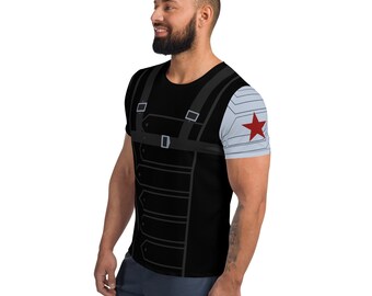 Bucky's Winter Soldier Everyday Cosplay Unisex Dri-fit Shirt