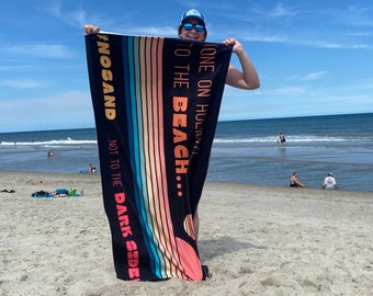 Anakin's #NoSand Beach Towel (Based on a recent Hayden and Ewan interview!)