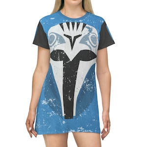 Bo Katan's Helmet - Women's Everyday Cosplay T-Shirt Dress