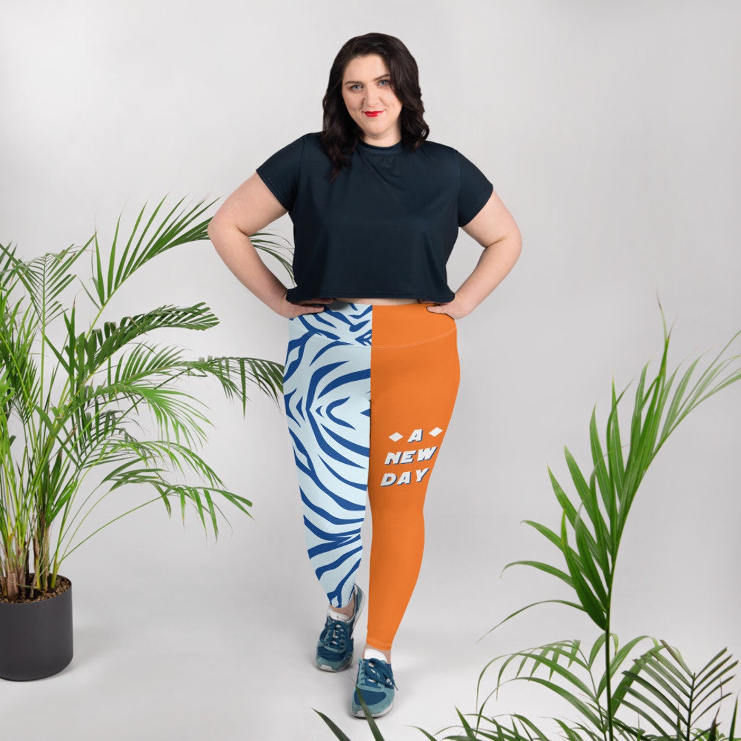 It's a New Day to Get Snippy Curvy Womens Leggings 