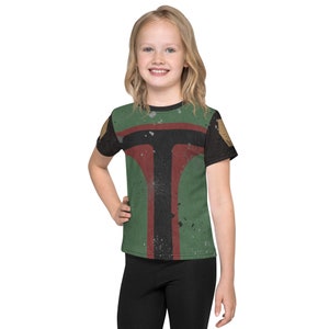 Fett's Rusted Armor Everyday Cosplay KIDS T-Shirt image 1