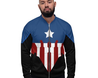 Bucky's Cap Unisex Bomber Jacket (Comics-based)
