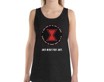Romanoff's "Who You Are" Unisex Tank Top