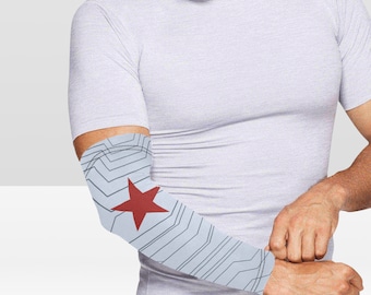 The Winter Soldier's Everyday Cosplay Arm Sleeves Included