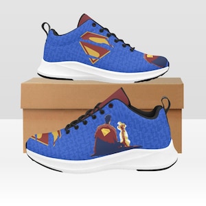 MEN&#39;S - Clark (& Krypto) is a Super Man - All Over Print Shoes