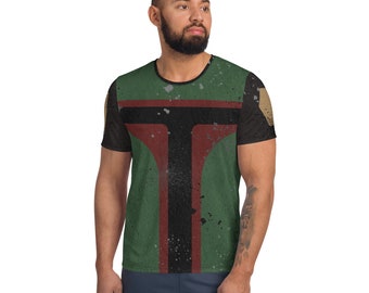 Fett's Rusted Armor DRIFIT Athletic Everyday Cosplay Shirt - Unisex