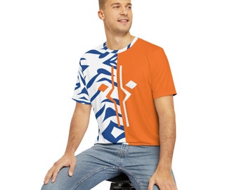 Camisa unisex con estampado dividido Fulcrum de Snips