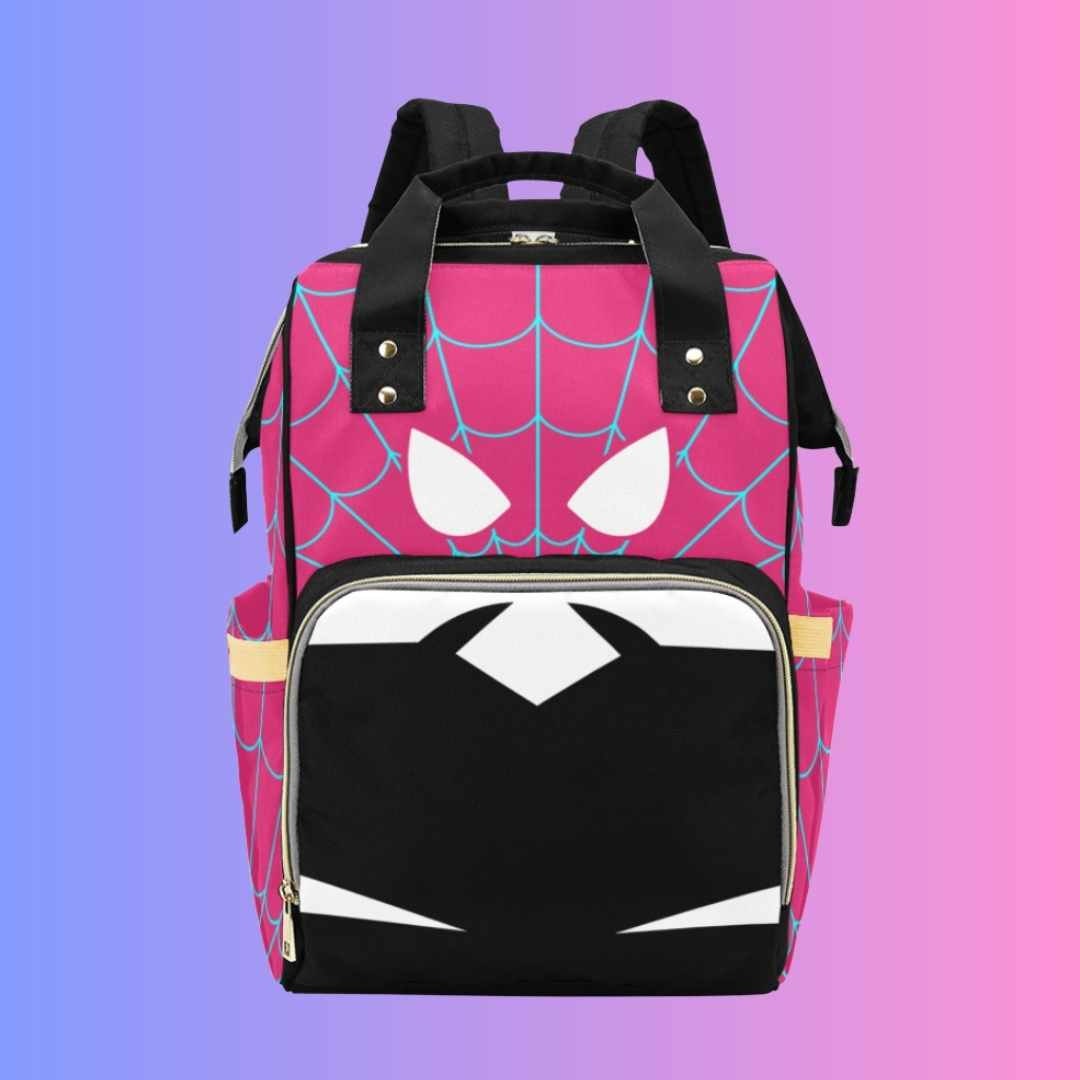 Spidey Gwen's Multi-function Dual-handle Fandom Backpack (see Description  for Important Shipping Notes)