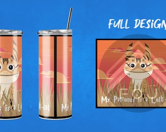 LOTH CAT (4 design options!) - 20 oz. Skinny Tumbler