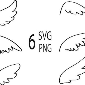 Engel Flügel SVG, PNG, Engel Flügel bedruckbar, Engel Flügel Vektoren, schneidbare Engel Flügel, Flügel Svg, Flügel Png