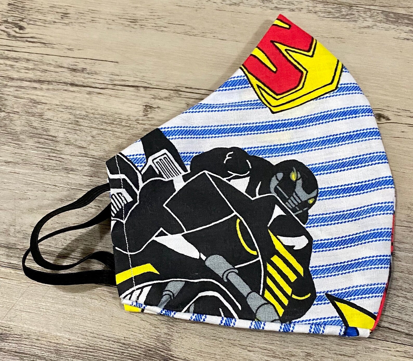 Mighty Morphin Power Rangers Mask Reusable/washable Facemask Etsy