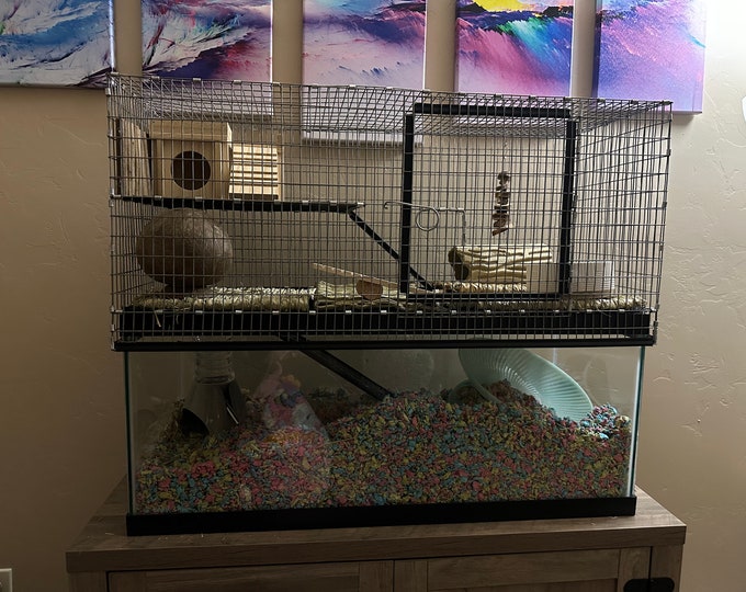 12 Tall 20L 20 Gallon Cage Topper Etsy