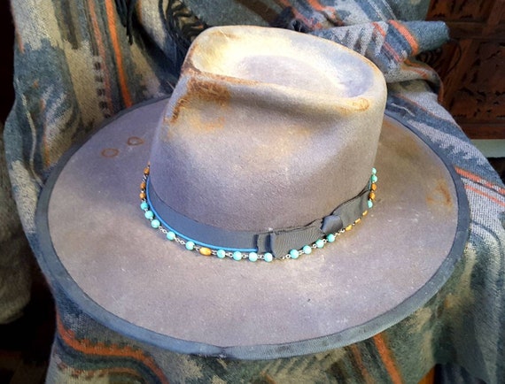 The Captain - Custom Made Fedora / Tear Drop Hat - 59cm (7 3  display picture 1