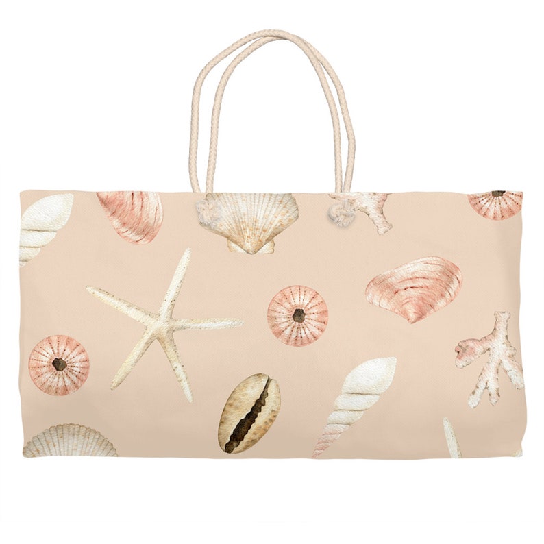 Starfish /& Seashells Weekender Tote Light