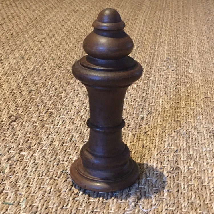 Un Magnifique Français Ancien Élément de Garniture en Bois Poteau Franc Patiné.