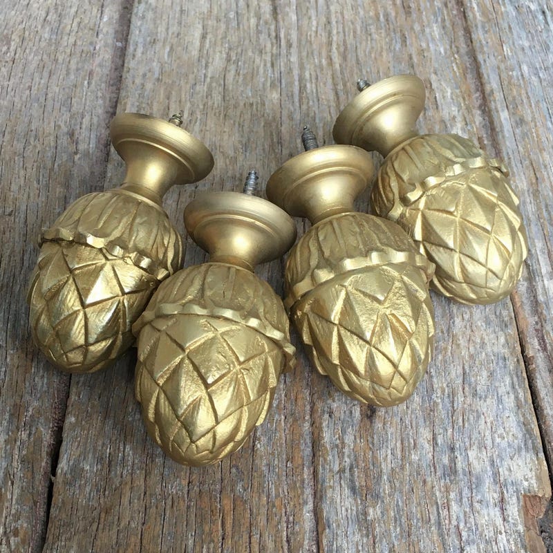 Curtain Finial Bronze - Etsy