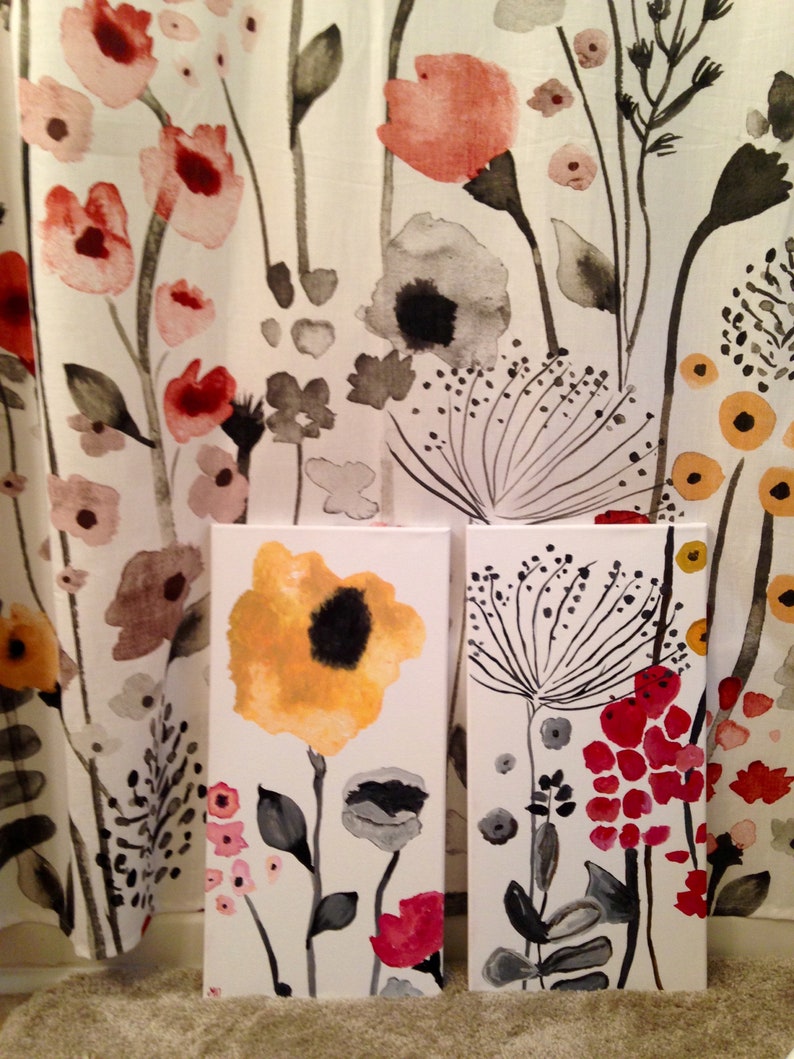Custom Handmade Personalized Bathroom Paintings To Match Etsy