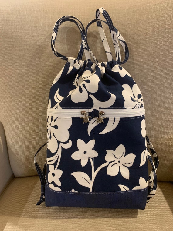 begonia drawstring backpack