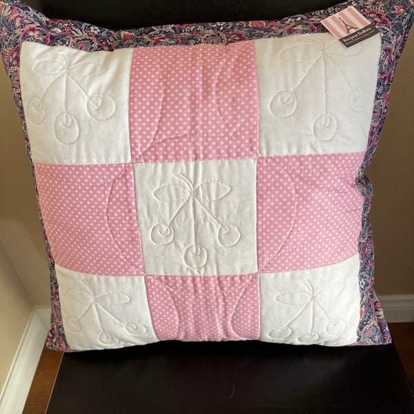 Quilted Pillow Etsy