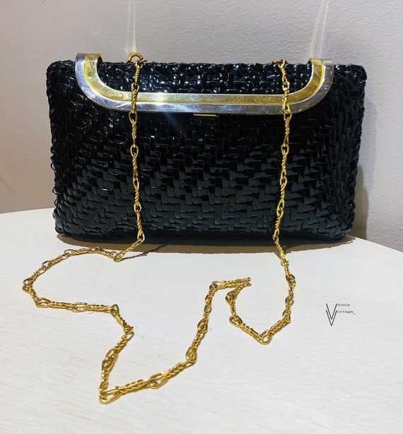 basket weave handbag
