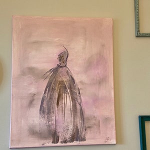 Original Oil Dress Painting